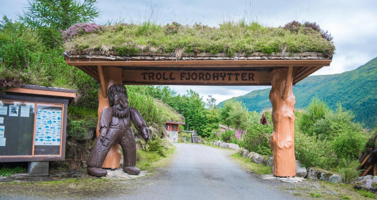 Troll Fjordhytter Syvde Eksteriør billede